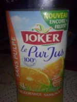 Mängden socker i 100% pur jus d'orange sans pulpe
