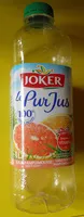 Mängden socker i Le Pur Jus Pamplemousse Rose et Blanc Joker