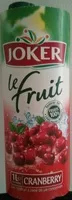 Mängden socker i Le Fruit Cranberry