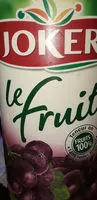 Mängden socker i Le fruit Raisin