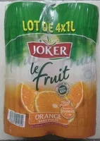 Mängden socker i Le Fruit Orange sans pulpe
