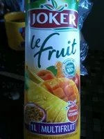 Mängden socker i Le Fruit Multifruit