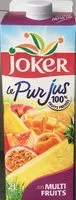 Mängden socker i LE PUR JUS Multifruit - Brique 2L