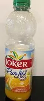 Mängden socker i Le pur jus JOKER orange clémentine