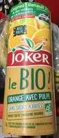 Mängden socker i Le bio! orange avec pulpe