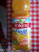 Mängden socker i Jus d'orange du matin sans pulpe