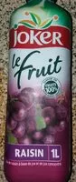 Mängden socker i Le fruit - Jus de raisin