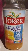 Mängden socker i Pur jus orange carotte citron et eau de coco