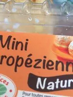 Mängden socker i 6 mini tropeziennes Nature