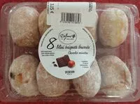 Mängden socker i Mini beignets fourrés chocolat noisettes