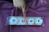 Mängden socker i Donut