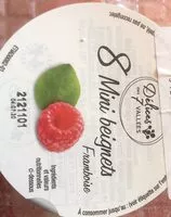 Mängden socker i Mini beignets framboise