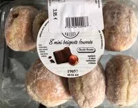 Mängden socker i Beignet fourré chocolat noisette