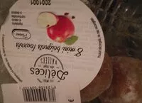 Mängden socker i Madeleine fouree choco noisette x4