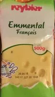 Mängden socker i Emmental Français