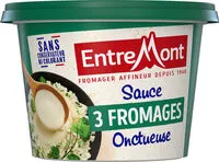 Mängden socker i Sauce 3 fromages