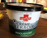 Mängden socker i Crème de terroir roquefort
