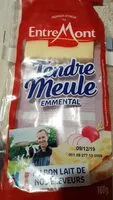 Mängden socker i Entremont tendre meule emmental