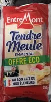 Mängden socker i Tendre emmental
