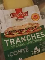 Mängden socker i Comté Traanches AOP special sandwich 480g