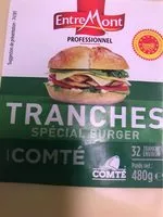 Mängden socker i Comté Tranché Aop Format Carré Pour Burger