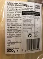 Mängden socker i Emmental tranche