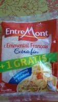 Mängden socker i Emmental Français