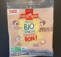 Mängden socker i Emmental bio français