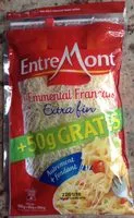 Mängden socker i L'emmental français