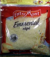 Mängden socker i L'emmental râpé extra fin (28 % MG)
