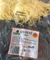 Mängden socker i Comté râpé