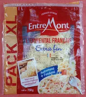 Mängden socker i Entremont L'Emmental français extra fin le sachet de 750 g