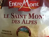 Mängden socker i Le Saint Mont des Alpes Fromage râpé