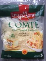 Mängden socker i Comté râpé