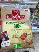 Mängden socker i L'emmental Français râpé Bio