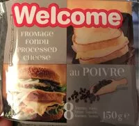 Mängden socker i Fromage fondu au poivre