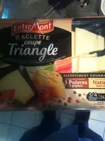 Mängden socker i Raclette coupe Triangle (28% MG) - EntreMont