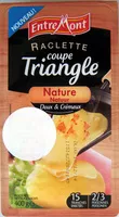 Mängden socker i Raclette coupe triangle nature EntreMont