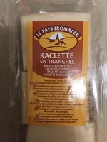 Mängden socker i Raclette en Tranches