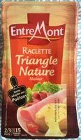 Mängden socker i Fromage à raclette triangle nature
