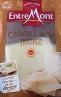 Mängden socker i Cantal AOP Jeune