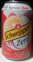 Mängden socker i Schweppes Agrum' Zero