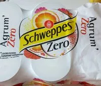 Mängden socker i Schweppes Agrum' Zero 