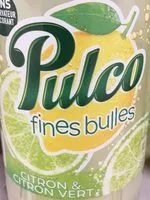 Mängden socker i Pulco fines bulles citron citron vert