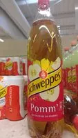 Mängden socker i Schweppes Pomm' aux saveurs de pommes