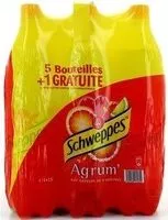 Mängden socker i Schweppes Agrum' 5 + 1