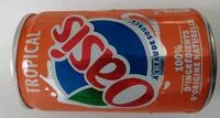 Mängden socker i Oasis tropical