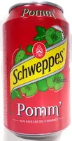 Mängden socker i Schweppes Pomm'
