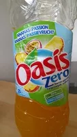 Mängden socker i Oasis Zero Ananas Passion