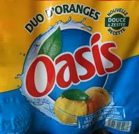 Mängden socker i Oasis Boisson à l'eau de source orange les 5 bouteilles de 2 l